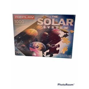 Replay The Solar System 1000 Piece Jigsaw Puzzle NEW SEALED